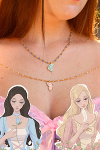 Pink & blue friendship set