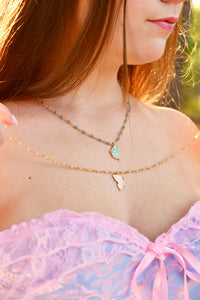 Pink & blue friendship set